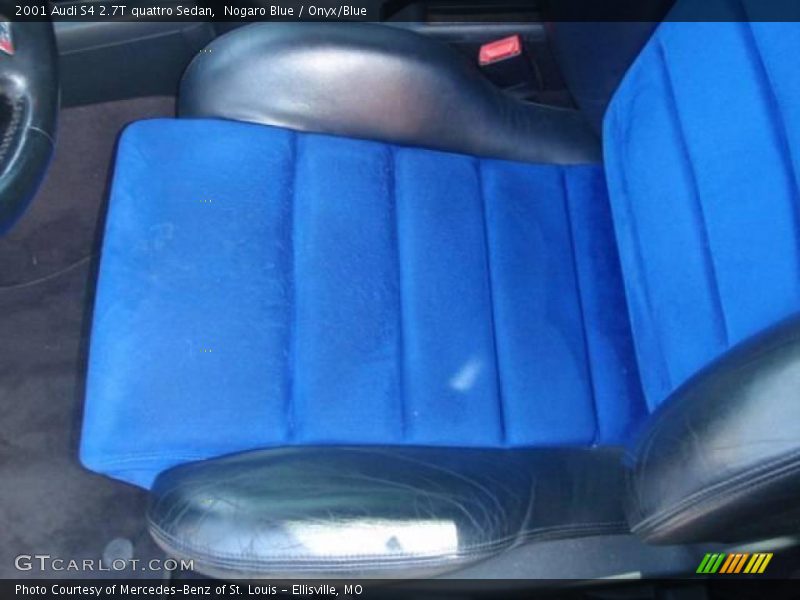 Nogaro Blue / Onyx/Blue 2001 Audi S4 2.7T quattro Sedan