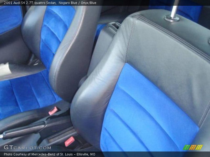 Nogaro Blue / Onyx/Blue 2001 Audi S4 2.7T quattro Sedan