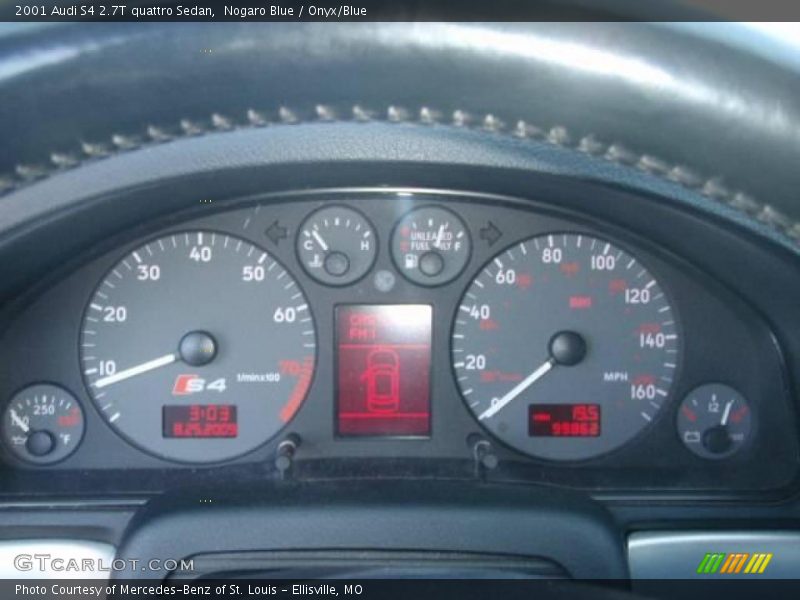 Nogaro Blue / Onyx/Blue 2001 Audi S4 2.7T quattro Sedan