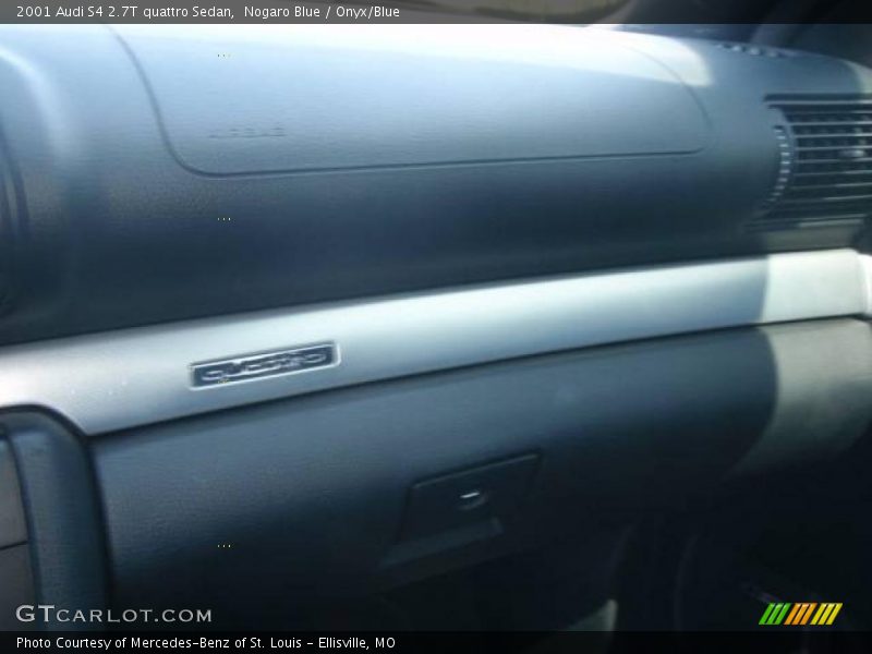 Nogaro Blue / Onyx/Blue 2001 Audi S4 2.7T quattro Sedan
