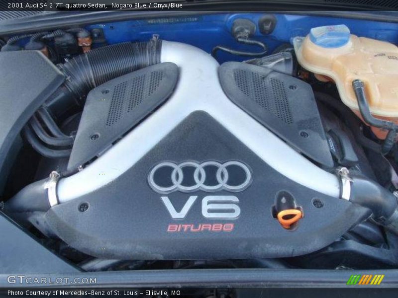 Nogaro Blue / Onyx/Blue 2001 Audi S4 2.7T quattro Sedan