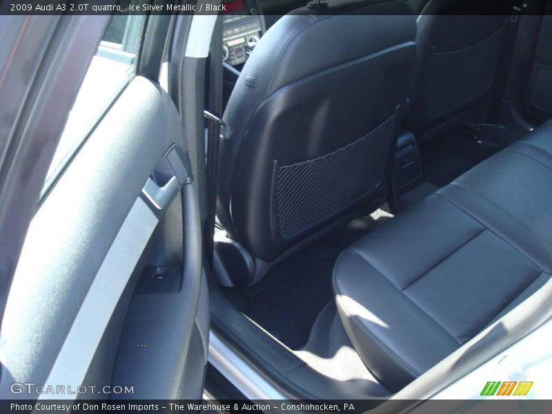 Ice Silver Metallic / Black 2009 Audi A3 2.0T quattro