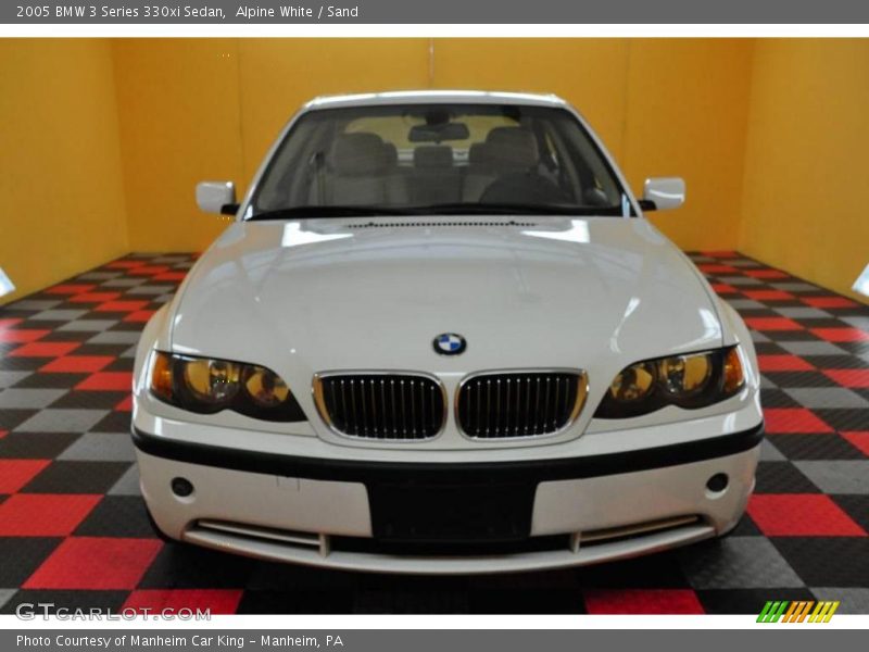 Alpine White / Sand 2005 BMW 3 Series 330xi Sedan