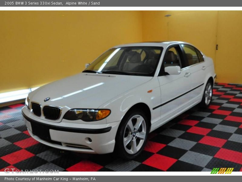 Alpine White / Sand 2005 BMW 3 Series 330xi Sedan
