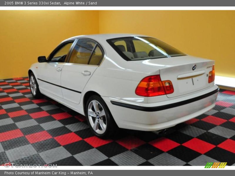 Alpine White / Sand 2005 BMW 3 Series 330xi Sedan