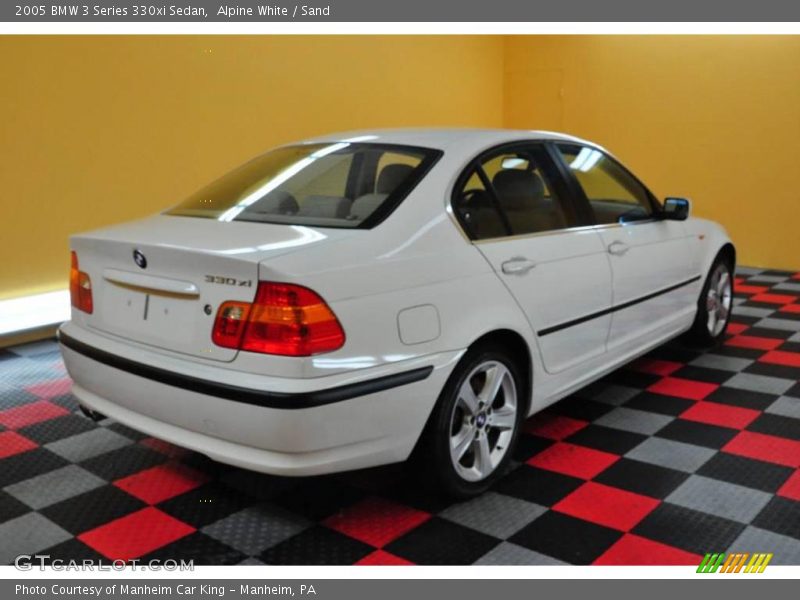 Alpine White / Sand 2005 BMW 3 Series 330xi Sedan