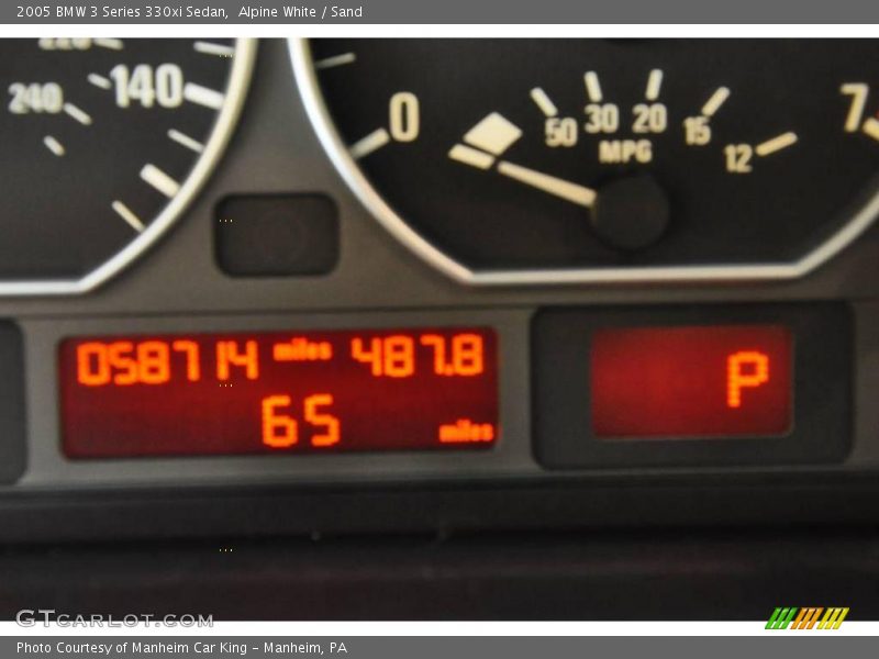 Alpine White / Sand 2005 BMW 3 Series 330xi Sedan