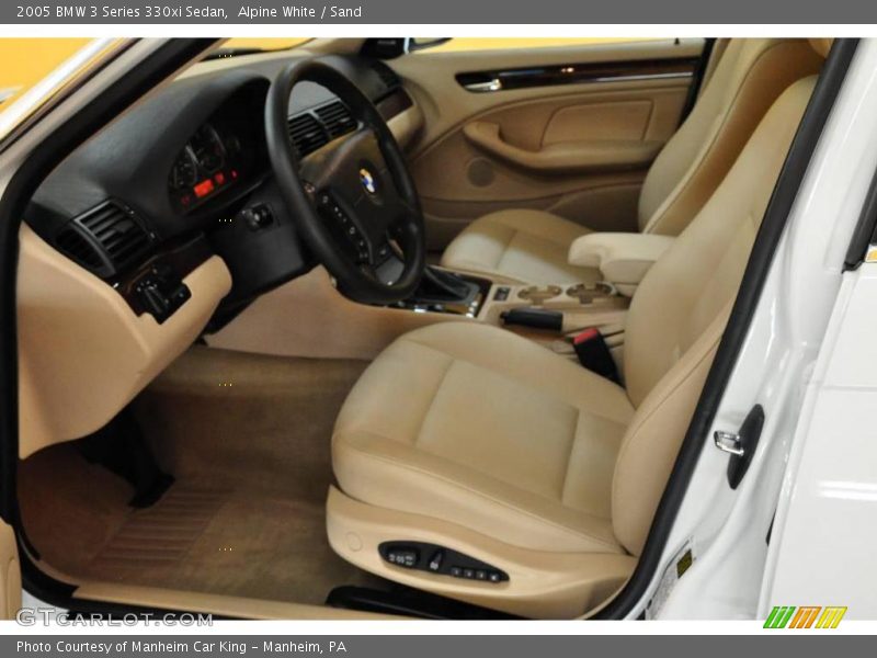 Alpine White / Sand 2005 BMW 3 Series 330xi Sedan