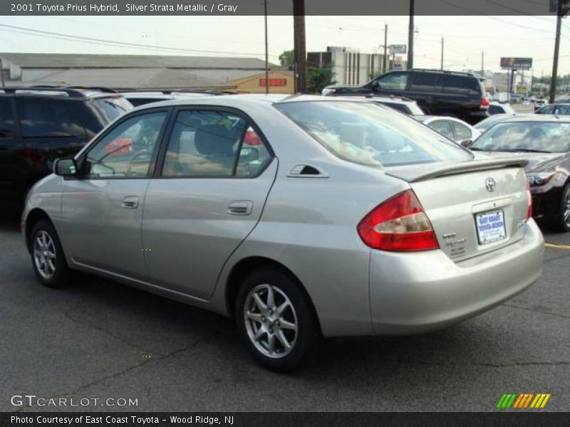 Silver Strata Metallic / Gray 2001 Toyota Prius Hybrid