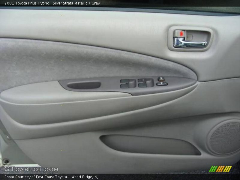 Silver Strata Metallic / Gray 2001 Toyota Prius Hybrid