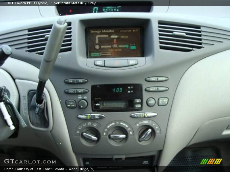 Silver Strata Metallic / Gray 2001 Toyota Prius Hybrid
