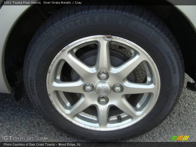 Silver Strata Metallic / Gray 2001 Toyota Prius Hybrid