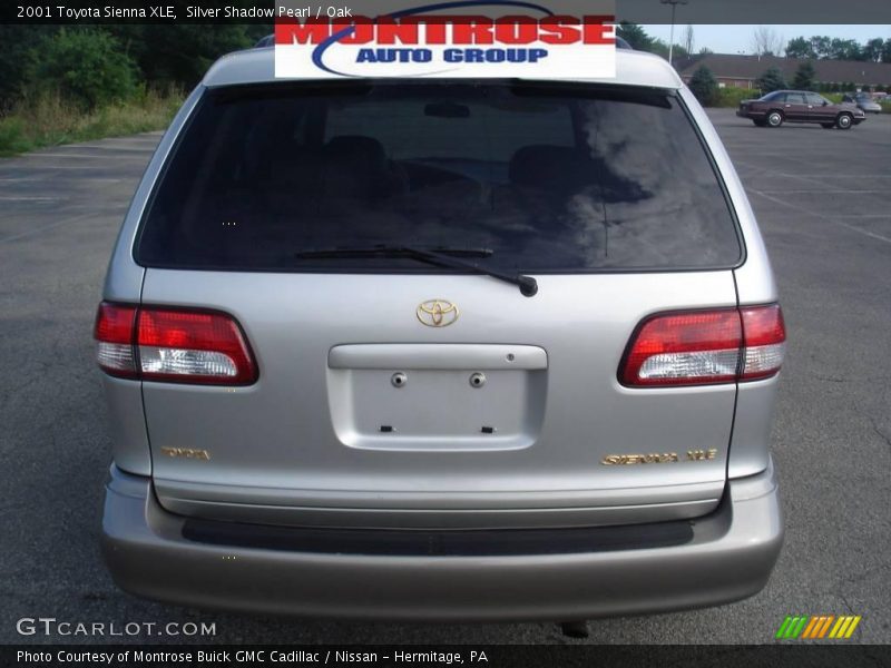 Silver Shadow Pearl / Oak 2001 Toyota Sienna XLE