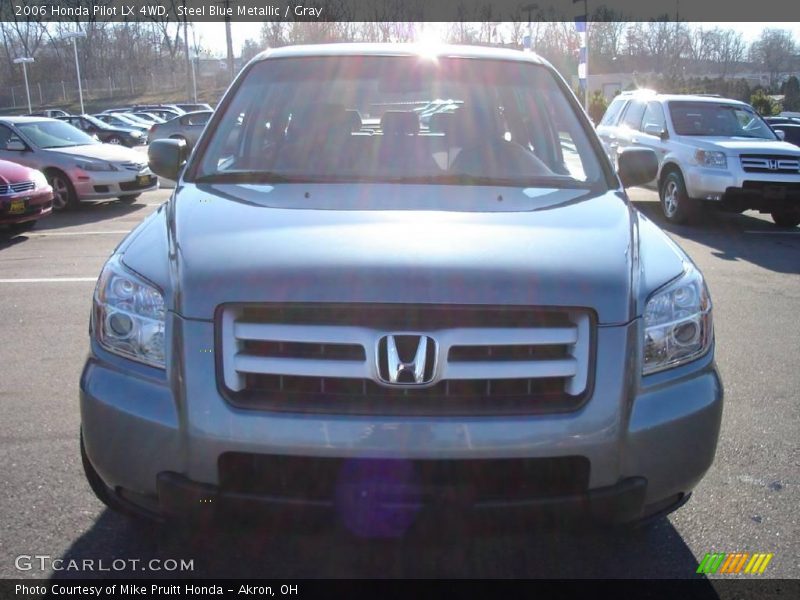 Steel Blue Metallic / Gray 2006 Honda Pilot LX 4WD