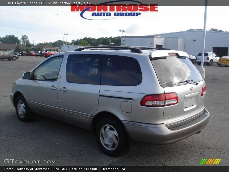 Silver Shadow Pearl / Oak 2001 Toyota Sienna XLE