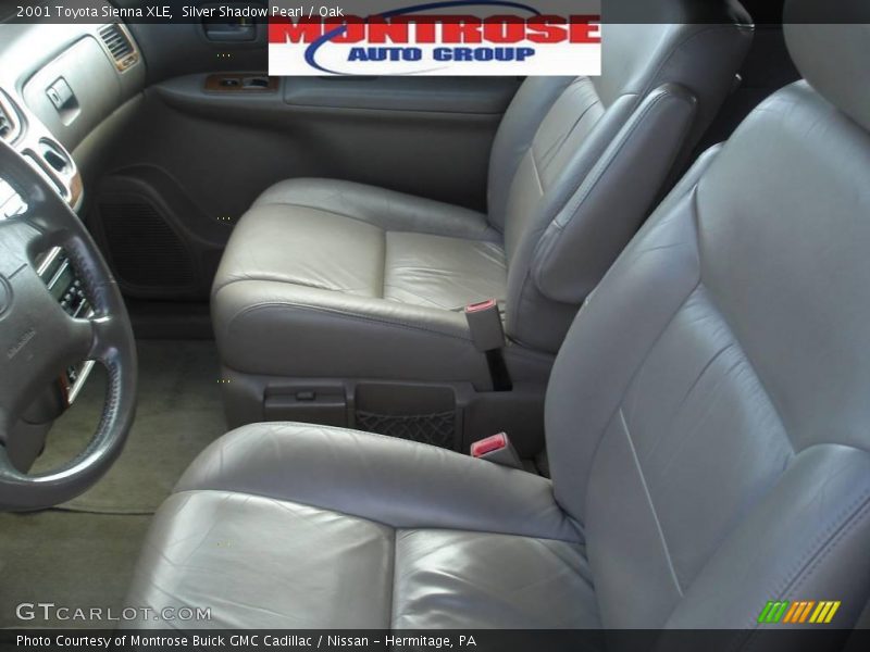 Silver Shadow Pearl / Oak 2001 Toyota Sienna XLE