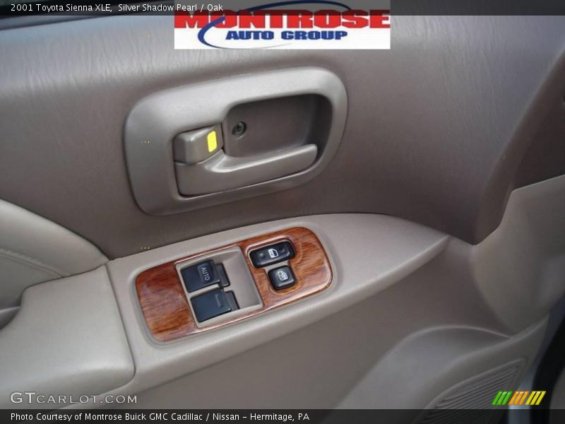 Silver Shadow Pearl / Oak 2001 Toyota Sienna XLE