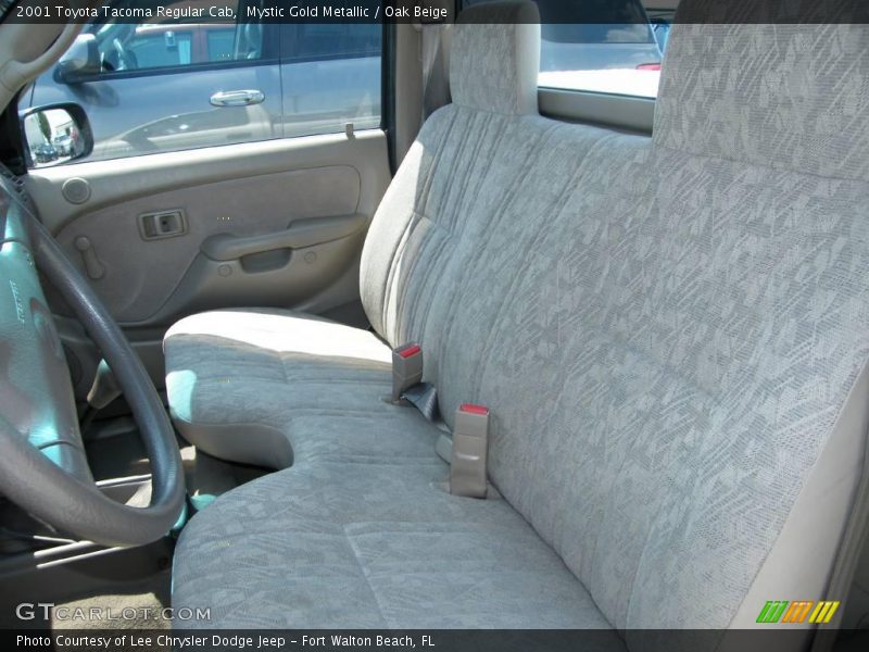 Mystic Gold Metallic / Oak Beige 2001 Toyota Tacoma Regular Cab