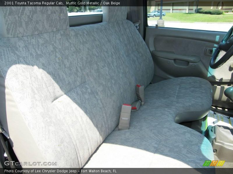 Mystic Gold Metallic / Oak Beige 2001 Toyota Tacoma Regular Cab