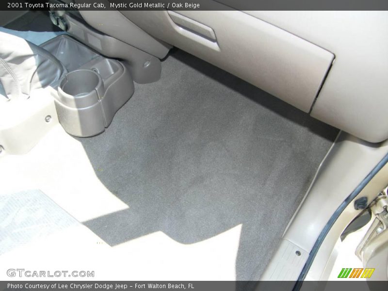 Mystic Gold Metallic / Oak Beige 2001 Toyota Tacoma Regular Cab