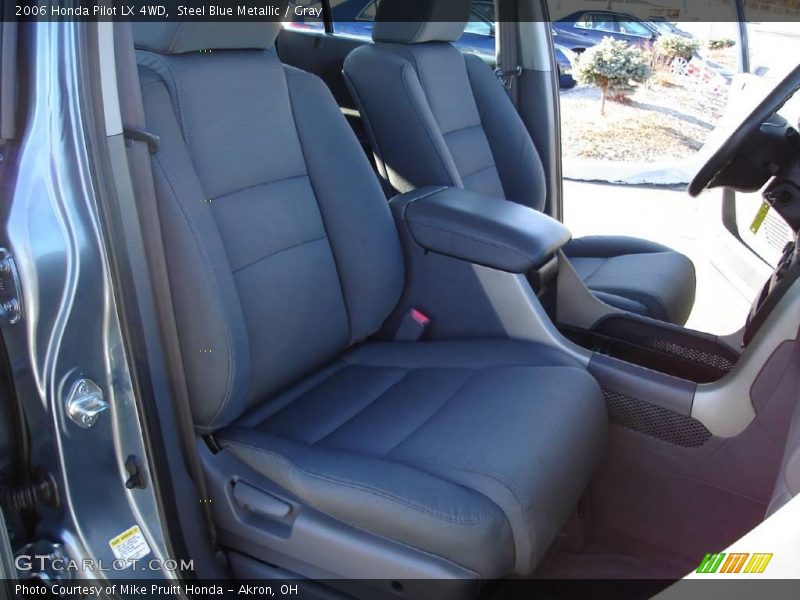 Steel Blue Metallic / Gray 2006 Honda Pilot LX 4WD