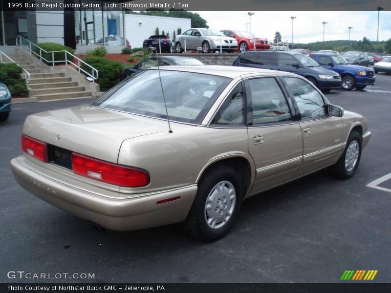 Light Driftwood Metallic / Tan 1995 Buick Regal Custom Sedan