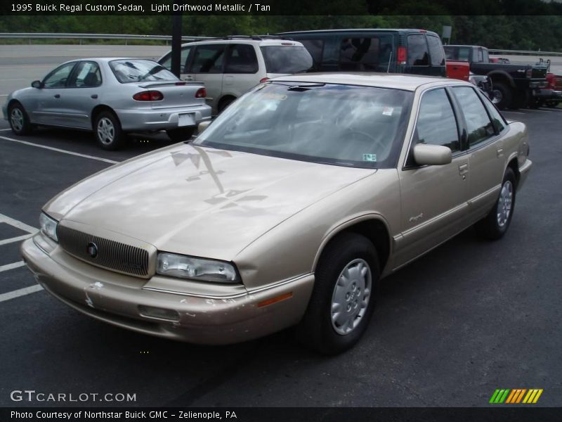 Light Driftwood Metallic / Tan 1995 Buick Regal Custom Sedan