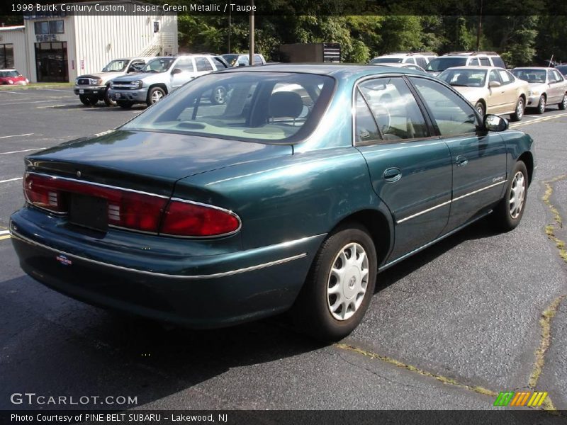 Jasper Green Metallic / Taupe 1998 Buick Century Custom