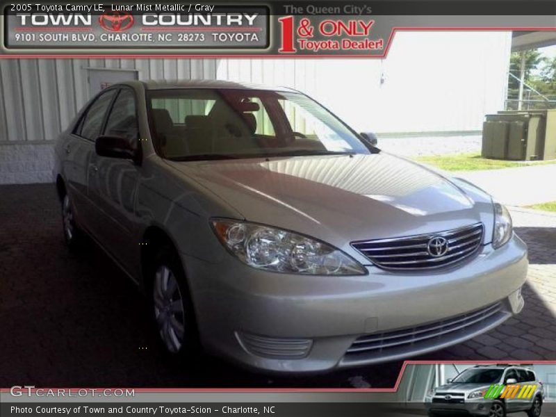 Lunar Mist Metallic / Gray 2005 Toyota Camry LE