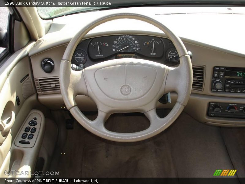 Jasper Green Metallic / Taupe 1998 Buick Century Custom