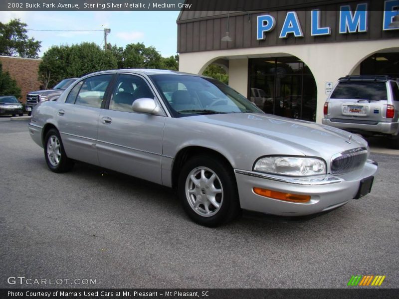 Sterling Silver Metallic / Medium Gray 2002 Buick Park Avenue