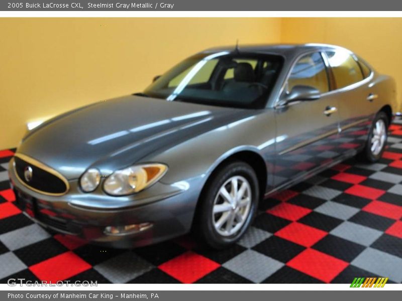 Steelmist Gray Metallic / Gray 2005 Buick LaCrosse CXL
