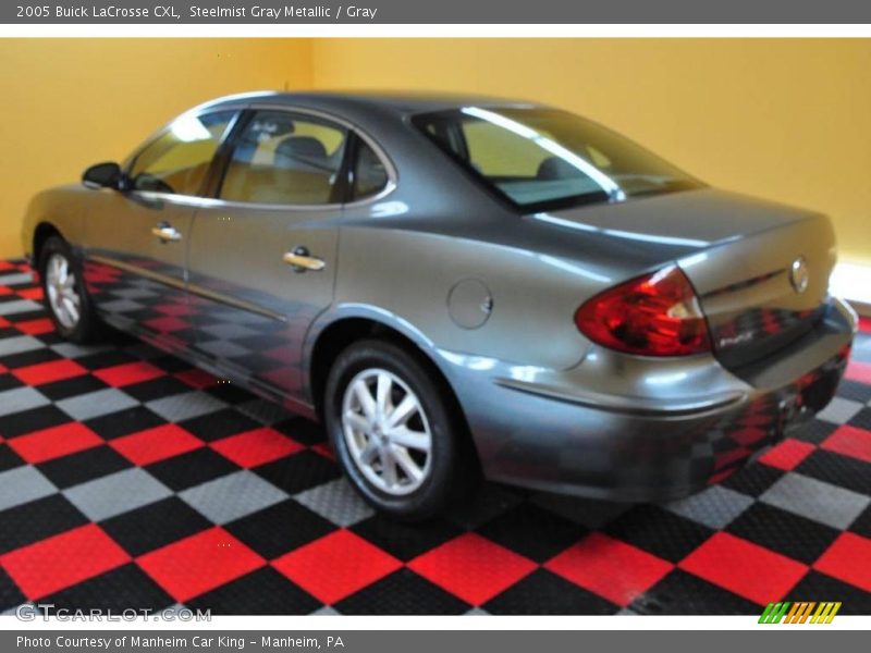 Steelmist Gray Metallic / Gray 2005 Buick LaCrosse CXL