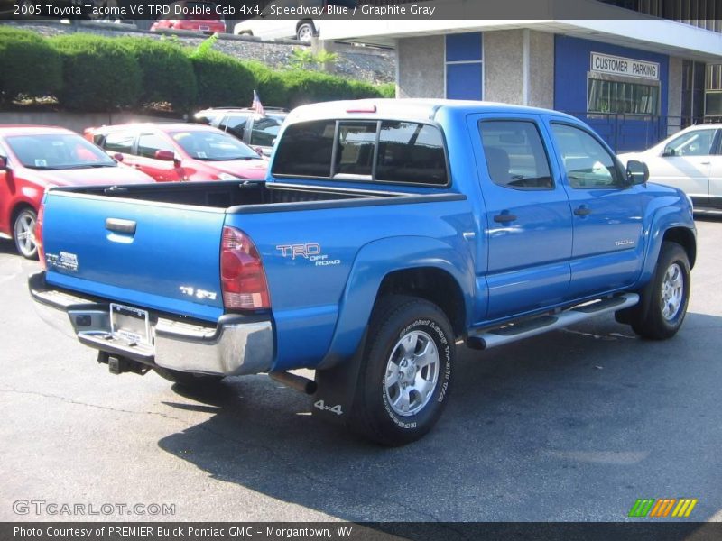 Speedway Blue / Graphite Gray 2005 Toyota Tacoma V6 TRD Double Cab 4x4