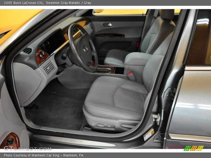 Steelmist Gray Metallic / Gray 2005 Buick LaCrosse CXL