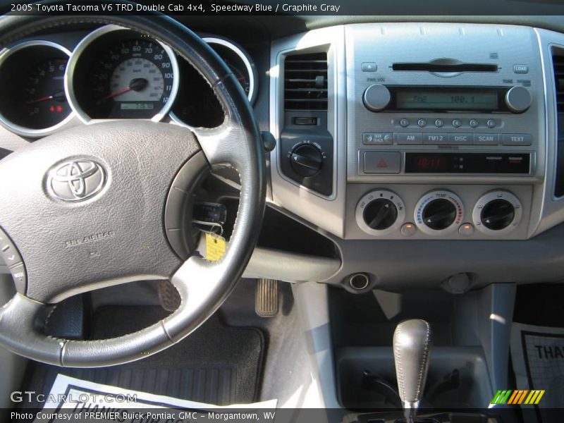 Speedway Blue / Graphite Gray 2005 Toyota Tacoma V6 TRD Double Cab 4x4