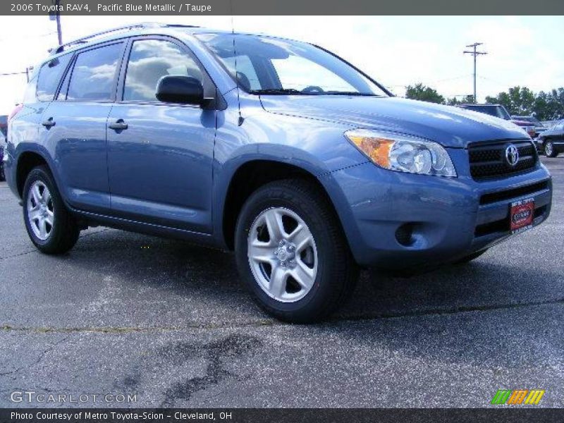 Pacific Blue Metallic / Taupe 2006 Toyota RAV4