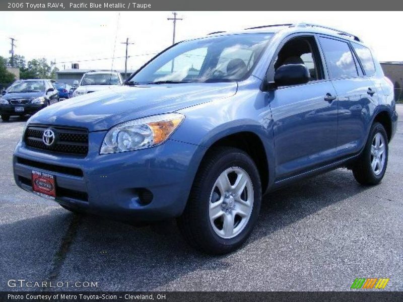 Pacific Blue Metallic / Taupe 2006 Toyota RAV4