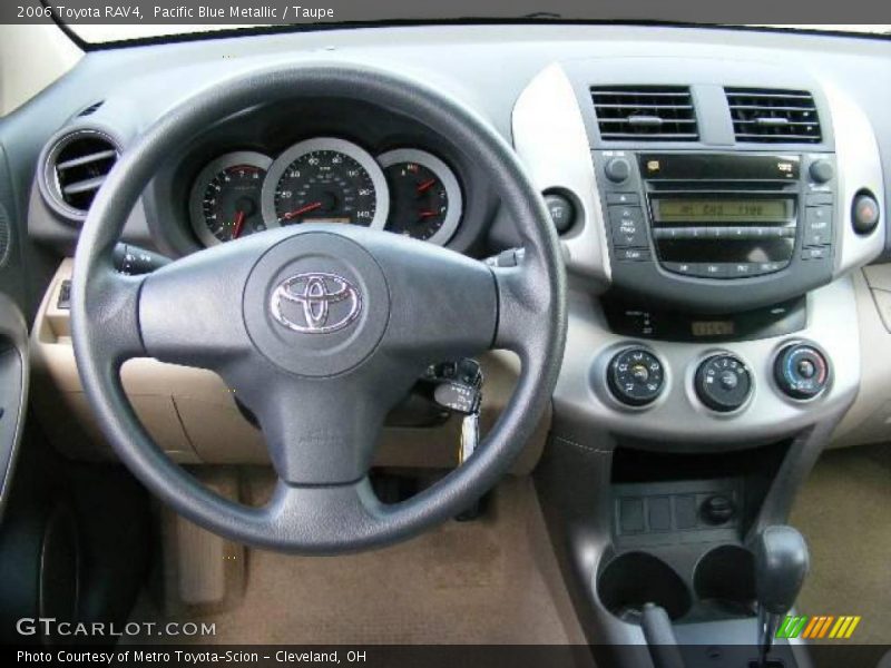 Pacific Blue Metallic / Taupe 2006 Toyota RAV4