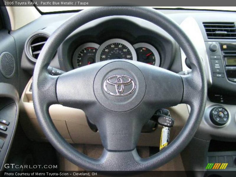 Pacific Blue Metallic / Taupe 2006 Toyota RAV4