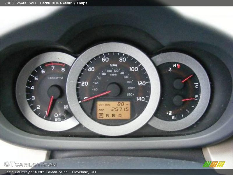 Pacific Blue Metallic / Taupe 2006 Toyota RAV4