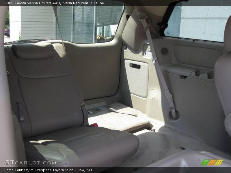 Salsa Red Pearl / Taupe 2006 Toyota Sienna Limited AWD