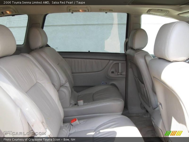 Salsa Red Pearl / Taupe 2006 Toyota Sienna Limited AWD