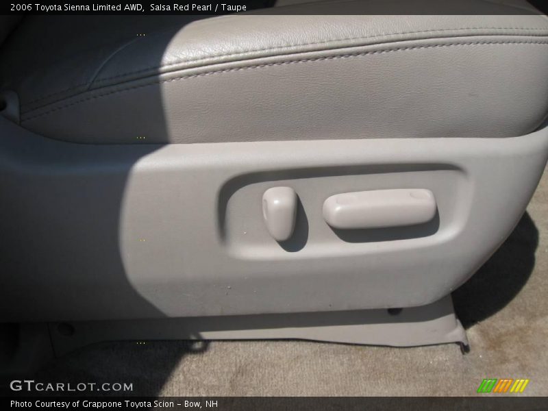 Salsa Red Pearl / Taupe 2006 Toyota Sienna Limited AWD
