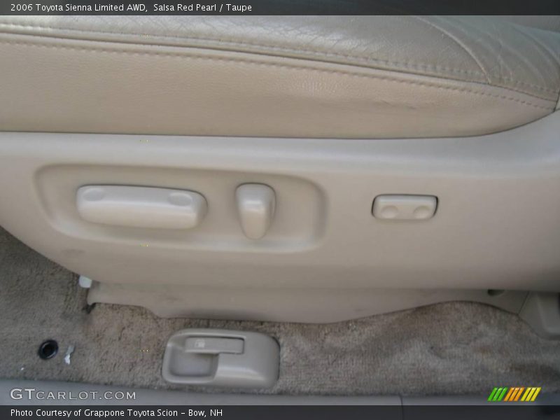 Salsa Red Pearl / Taupe 2006 Toyota Sienna Limited AWD