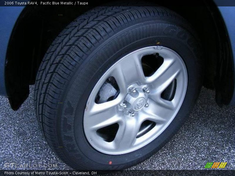 Pacific Blue Metallic / Taupe 2006 Toyota RAV4