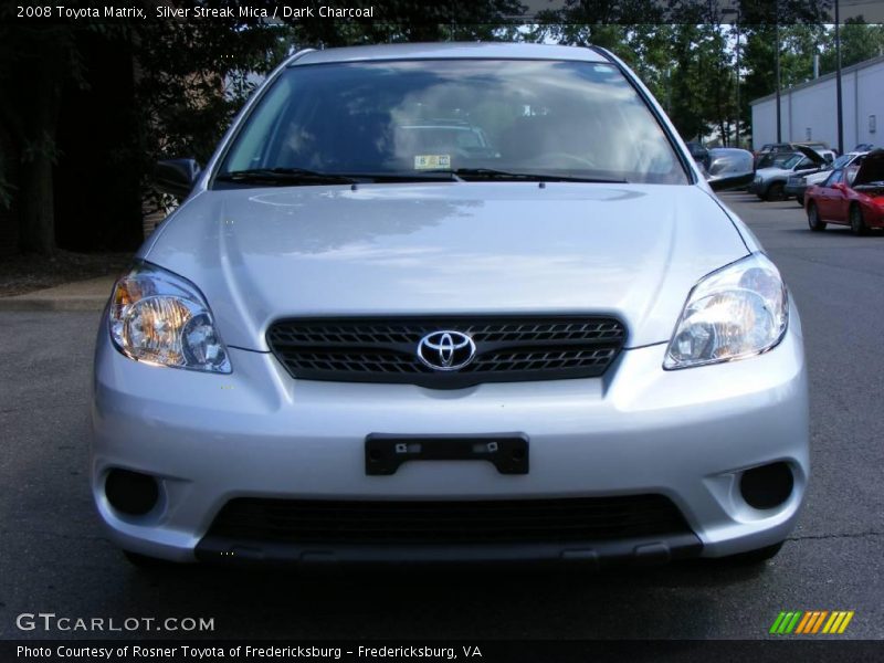 Silver Streak Mica / Dark Charcoal 2008 Toyota Matrix