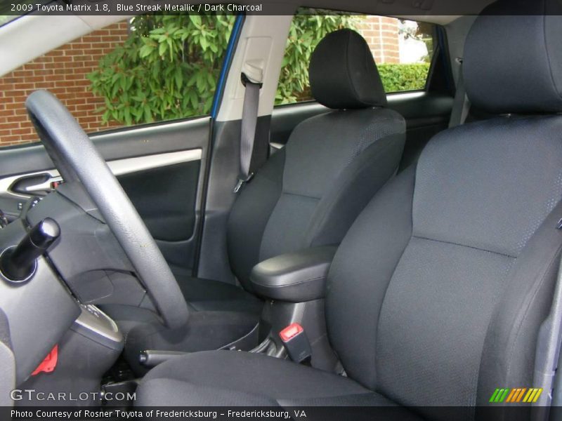 Blue Streak Metallic / Dark Charcoal 2009 Toyota Matrix 1.8