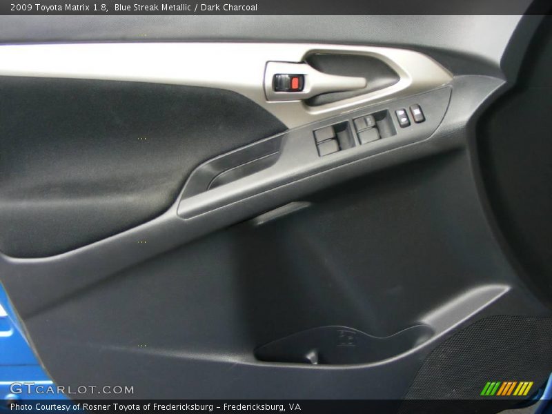 Blue Streak Metallic / Dark Charcoal 2009 Toyota Matrix 1.8