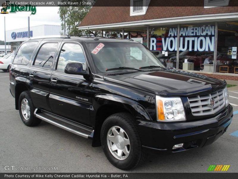 Black Raven / Shale 2004 Cadillac Escalade AWD